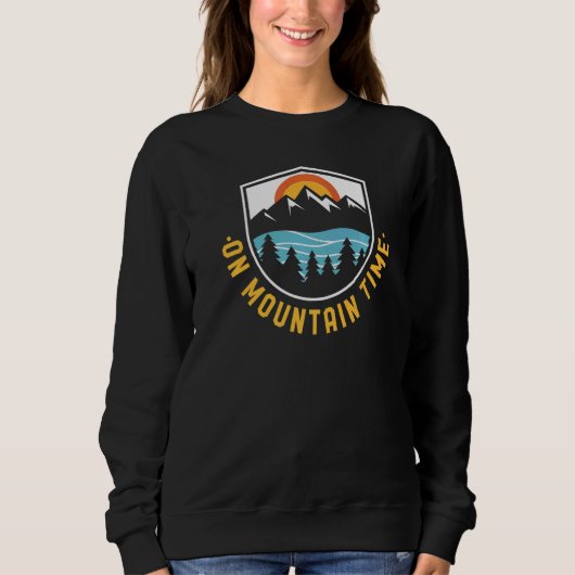 On Mountain Time Sweatshirt (Vorderseite)