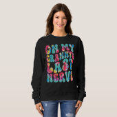 On My Granny's Last Nerve Retro Groovy Tie Dye Col Sweatshirt (Vorne ganz)