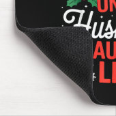 On My Husbands Naughty List Christmas Mousepad (Ecke)