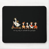 On My Way To Spread The Goosepel Mousepad (Vorne)