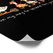 On My Way To Spread The Goosepel Poster (Ecke)