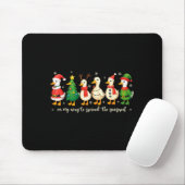 On My Way To Spread The Gospel Funny Goose Christi Mousepad (Mit Mouse)