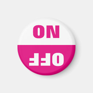 On Off Dishwasher in Gebrauch signieren Kühlschran Magnet