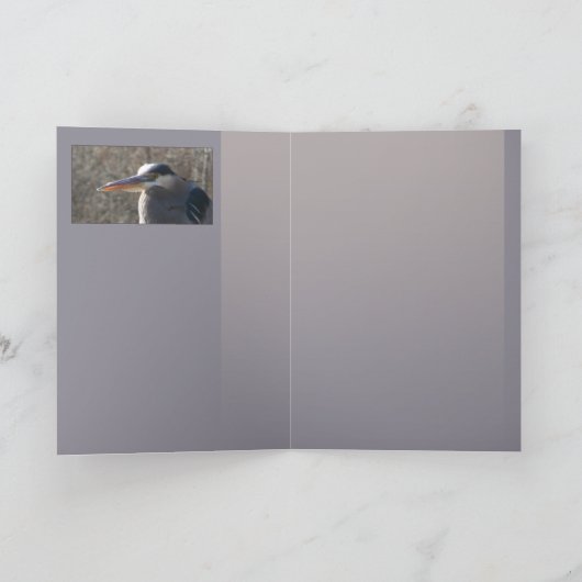 On One Leg Karte (Innenseite)