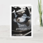 ON **OUR ANNIVERSARY** MUSIC TO MY EARS KARTE (Vorderseite)