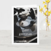 ON **OUR ANNIVERSARY** MUSIC TO MY EARS KARTE (Gelbe Blume)