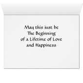 ON OUR ***DAUGHTER'S*** WEDDING DAY (Innenansicht Horizontal (Unten))