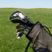 On Par with Birdie! Golf Headcover (In SItu)