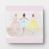 On Point Ballet Dancers Fotoplatte (Vorderseite)