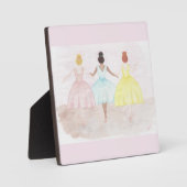On Point Ballet Dancers Fotoplatte (Vorderseite)