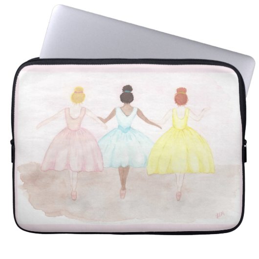 On Point Ballet Dancers Laptopschutzhülle (Vorderseite)