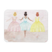 On Point Ballet Dancers Magnet (Horizontal)