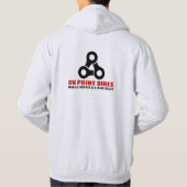 On Point Bikes Herren Custom Hoodie (Rückseite)