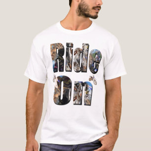 On-Ride-Logo, Motorradbild, T-Shirt