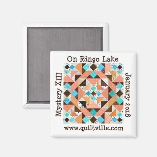 On Ringo Lake Magnet (Vorderseite/Rückseite)