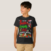 On Santas Naughty List Xmas Boxer T Shirt  (Vorne ganz)