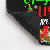 On Santas Naughty List Xmas Boxer T Shirt  Mousepad (Ecke)