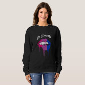 On StandBi Bisexual Bi Humor LGBTQ Pride Month Sweatshirt (Vorne ganz)