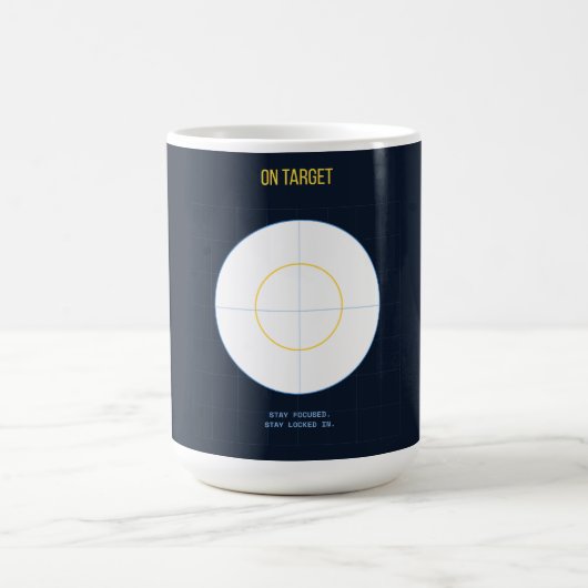 On Target — 90er Maximalist-Kaffeetasse | Retro Kaffeetasse (Mittel)