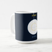 On Target — 90er Maximalist-Kaffeetasse | Retro Kaffeetasse (Vorderseite Links)