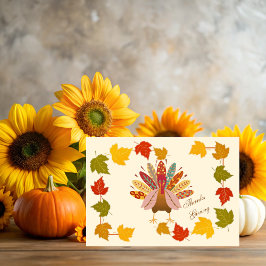 On Thanksgiving we wish you love Karte