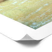 On the Beach, 1875 Poster (Ecke)