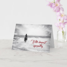 On the beach    -  With deepest sympathy