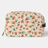 On the Breeze-Tossed Floral-Pebble-Distant Dunes Waschbeutel (Rückseite)