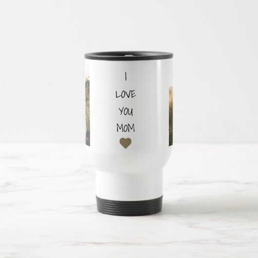 On-the-Go-Liebe - Mother's Day Travel Mug Gift Reisebecher (Mittel)