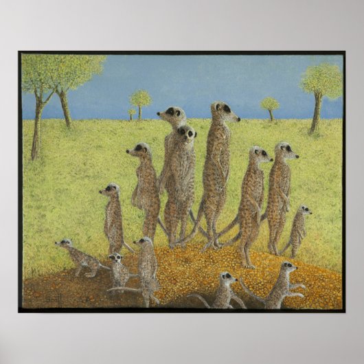 On the lookout poster (Vorne)