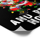 On The Naughty List And I Regret Nothing Dabbing S Poster (Ecke)