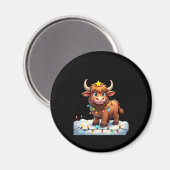 On The Naughty List And Reget Nothing Christmas Hi Magnet (Vorderseite/Rückseite)