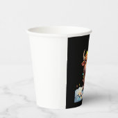 On The Naughty List And Reget Nothing Christmas Hi Pappbecher (Rechts)