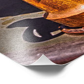 On The Old Firetruck Fotodruck (Ecke)