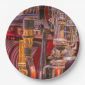 On The Old Firetruck Pappteller (Vorderseite)