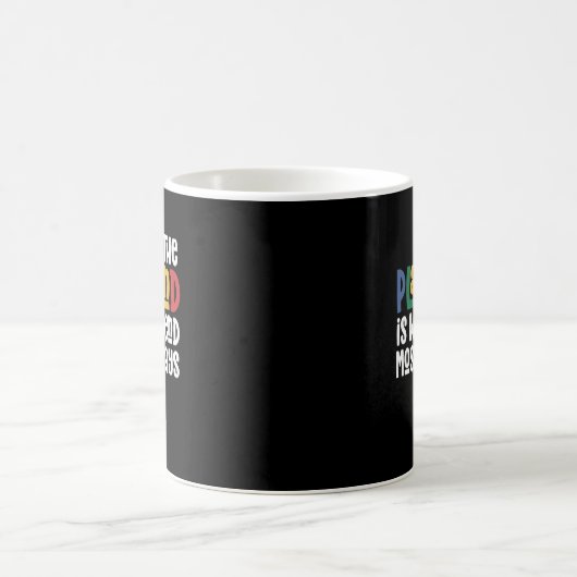 On The Playground Tygraphy Modern Teacher Gift  Kaffeetasse (Mittel)