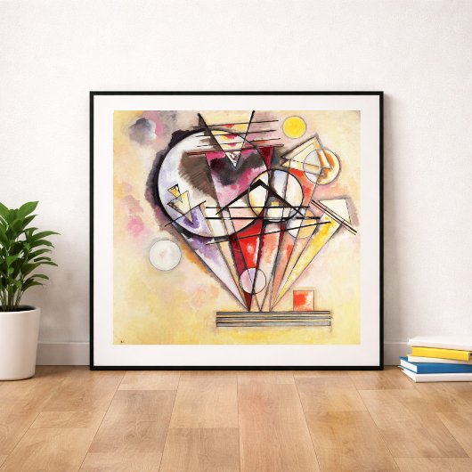 On the Points by Wassily Kandinsky Poster