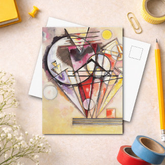 On the Points by Wassily Kandinsky Postkarte