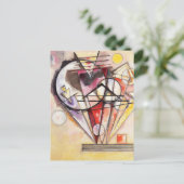 On the Points by Wassily Kandinsky Postkarte (Stehend Vorderseite)