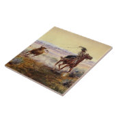 "On the Pond" von Charles M Russell Fliese (Seite)