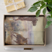 "On the Pond" von Charles M Russell Seidenpapier (Geschenk)