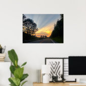 ON THE ROAD POSTER (Heimbüro)