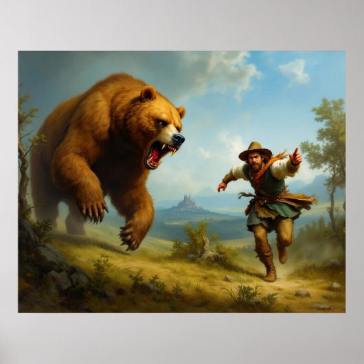 On the Run Poster (Vorne)