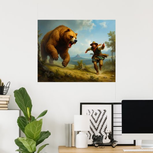 On the Run Poster (Heimbüro)