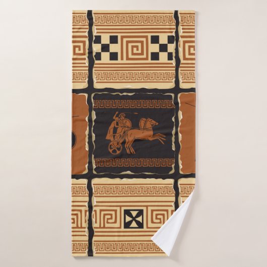  on the theme of Ancient Greece in form of a set o Badehandtuch (Badehandtuch)