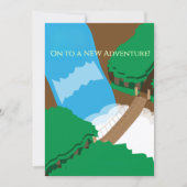 On to a New Adventure Einladung (Vorderseite)