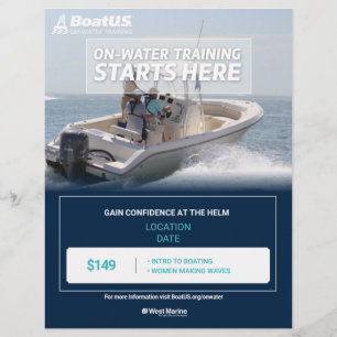 On-Water-Training-Flyer Flyer