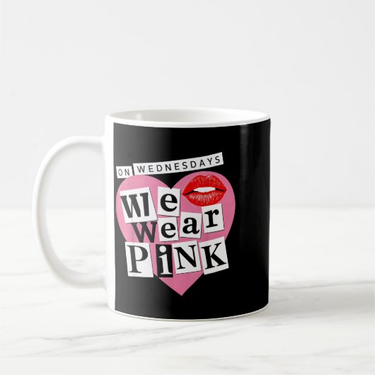 On Wednesday We Wear Nk Funny Valentine  Kaffeetasse (Links)