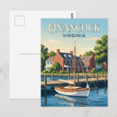 Onancock USA Postkarte (Vorne/Hinten)