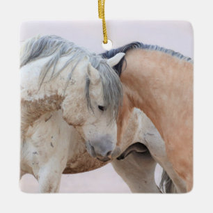 Onaqui Wild Horses Keramikornament